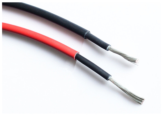 จีน ป้องกันไฟฟ้าลัดวงจร Flexible PV Wire 1.5 มม. 2.5 มม. Environmental Protection ผู้ผลิต