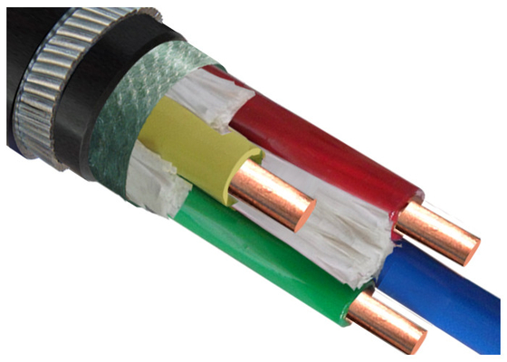 จีน สายเคเบิ้ลไฟฟ้าหุ้มเกราะ CU / PVC / SWA / PVC VV32 LV Multicore Cable ทุกชนิด ผู้ผลิต