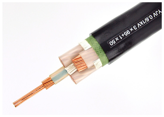 จีน แรงดันไฟฟ้าต่ำ 0.6 / 1kV สายไฟฉนวน XLPE มาตรฐาน IEC Two Cores ผู้ผลิต
