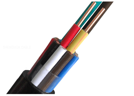 จีน สายควบคุม XLPE / PVC ฉนวนสายไฟทองแดง 450V ผู้ผลิต