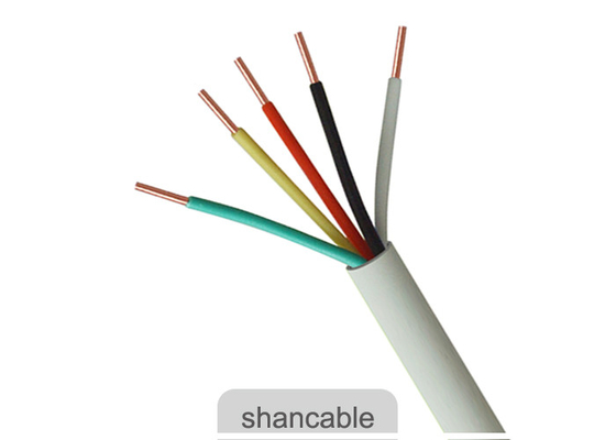 จีน Multicore PVC ฉนวนสายไฟฟ้าลวดแจ็คเก็ตสีขาวสีสำหรับพลังงานไฟฟ้า ผู้ผลิต