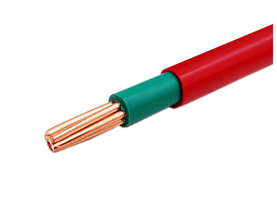 จีน ฉนวนสายไฟฟ้า PVC สองชั้นลวดทองแดงแกนเดียว ผู้ผลิต