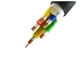 เคเบิ้ลสายไฟ Muti Core, สายโพลาไรซ์ Filament Tape Filler สายเคเบิ้ลป้องกันอัคคีภัย IEC502 IEC332-3 ผู้ผลิต