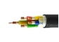 เคเบิ้ลสายไฟ Muti Core, สายโพลาไรซ์ Filament Tape Filler สายเคเบิ้ลป้องกันอัคคีภัย IEC502 IEC332-3 ผู้ผลิต