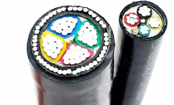 จีน 1-5 คอร์ XLPE สายไฟฟ้าประกอบกันเพื่อส่งไฟฟ้า ผู้ผลิต