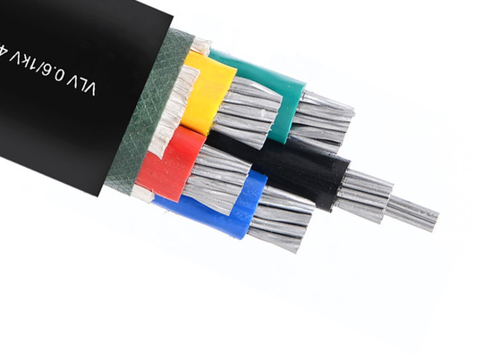 จีน Shanghai Shenghua Five Core PVC Insulated & Sheathed 0.6/1kV  Unarmoured Aluminum Conductor Cable ผู้ผลิต