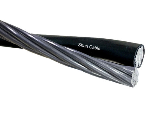 จีน สายไฟ Shenghua Power Cable แบบรวมกลุ่มบนอากาศ ฉนวน XLPE , สายไฟบนอากาศพร้อมตัวนำส่งสัญญาณ 1 เส้น ผู้ผลิต