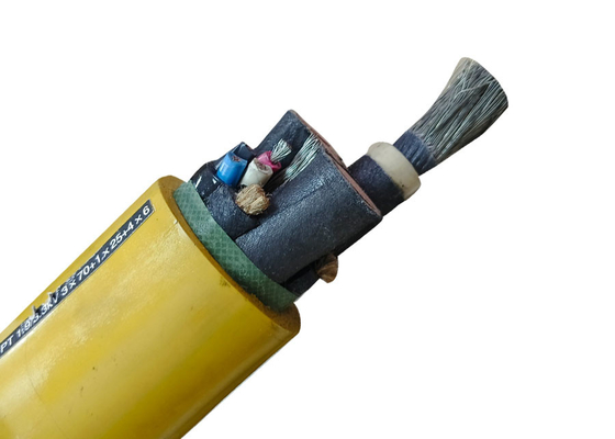 จีน สายเคเบิลหุ้มฉนวนยางแบบมีฉนวนโลหะของ Shanghai Shenghua Group Cable 0.66 / 1.14 KV ได้รับการรับรอง CE KEMA ผู้ผลิต