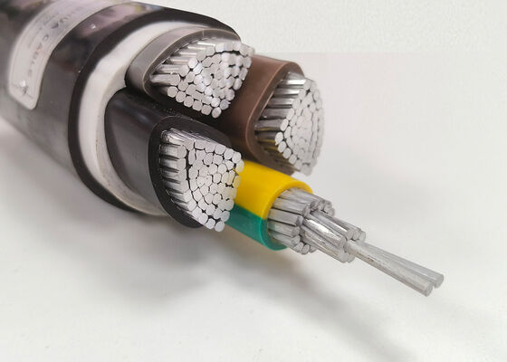 จีน N2XRY 4x35mm2 ทองแดงไร้ออกซิเจน PVC แอนโซเลต สายไฟฟ้าป้อมสําหรับใต้ดิน 0.6 / 1kV ผู้จัดหา
