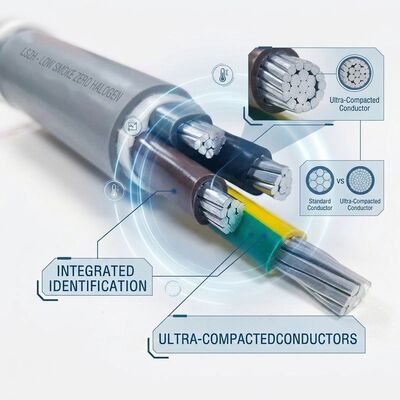 จีน N2XCH-J 5x16mm2 Low Smoke Zero Halogen PVC Insulated Cable Tunnel 0.6/1kV IEC60502 ผู้จัดหา