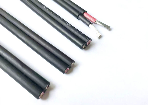หัวทองแดงไร้ฮาโลเจน 6mm2 สายไฟฟ้าแสงอาทิตย์ ทนต่อสภาพอากาศ Sh Shenghua ผู้ผลิต