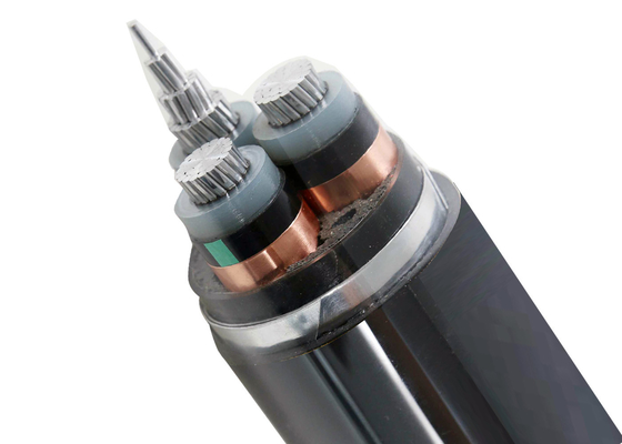 Shenghua Group 240mm2 XLPE 3 โคเรนด์ แบรนเดอร์ MV สายไฟฟ้าสายไฟฟ้าเหล็ก 15kV เทปเหล็ก แบรนเดอร์แอลูมิเนียมสาย ผู้ผลิต
