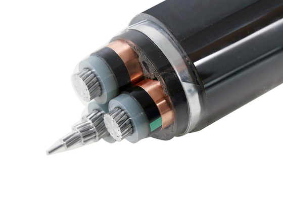 Shenghua Group 240mm2 XLPE 3 โคเรนด์ แบรนเดอร์ MV สายไฟฟ้าสายไฟฟ้าเหล็ก 15kV เทปเหล็ก แบรนเดอร์แอลูมิเนียมสาย ผู้ผลิต