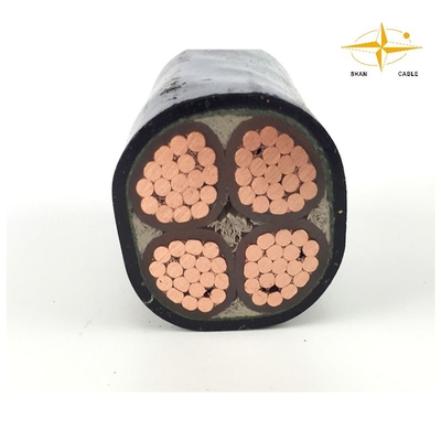 1.5-400mm2 สีดํา XLPE ไฮโลสายไฟฟ้าสําหรับระบบไฟฟ้าภายใน ผู้ผลิต