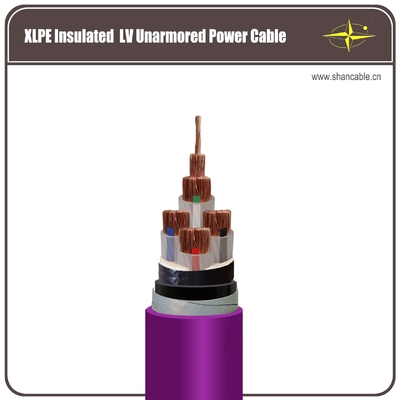 0.6kv สายเคเบิลแยก XLPE ห้าแกน สําหรับการใช้งานในอุตสาหกรรม ผู้ผลิต