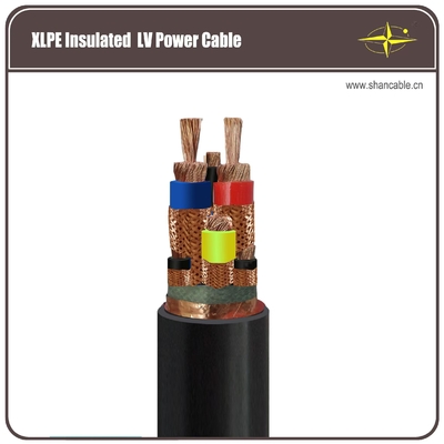 0.6kv สายเคเบิลแยก XLPE ห้าแกน สําหรับการใช้งานในอุตสาหกรรม ผู้ผลิต