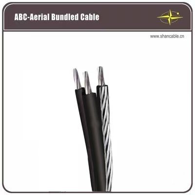 0.6 / 1kV Triplex / Quadruplex Service สายอะลูมิเนียม ABC สารหน่วงไฟ IEC 60332-1 ผู้ผลิต