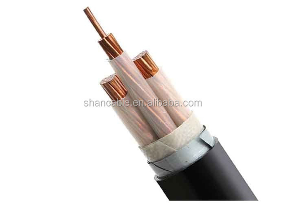 สายไฟฟ้าแบบแอนโดลเอส XLPE พร้อมตัวนําทองแดงและโล่เคเบิลที่ไม่ปกปิด ผู้ผลิต