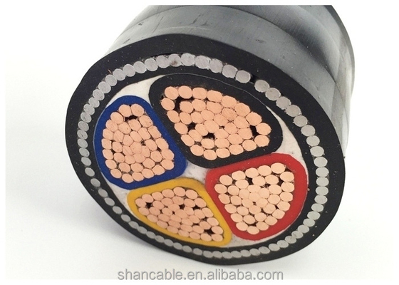105°C อุณหภูมิ Black Cu/XLPE Insulation LSOH Sheath Power Cable เหมาะสําหรับสภาพแวดล้อมที่ต้องการพลังงาน ผู้ผลิต
