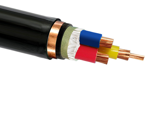 สายเคเบิลไฟฟ้าแรงดันปานกลาง Shanghai Shenghua Cable ตัวนำทองแดงหรืออลูมิเนียม ฉนวน XLPE การทำเครื่องหมายแบบนูน ผู้ผลิต