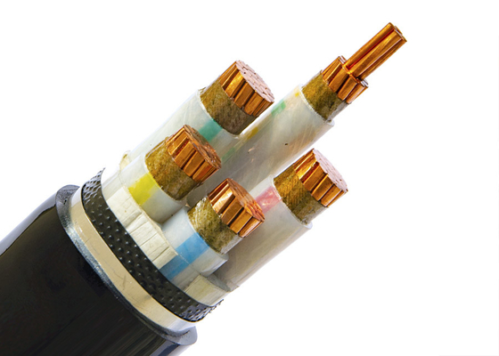 Shanghai Shenghua Single Core Armoured Electrical Cable 1kV  Copper Conductor PVC Insulated Stainless Steel Tape Armored Cable ผู้ผลิต