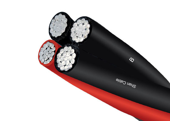 สายเคเบิลแบบรวมกลุ่มอากาศ 3 แกนของ Shanghai Shenghua สำหรับสายส่งไฟฟ้าเหนือศีรษะ ผู้ผลิต