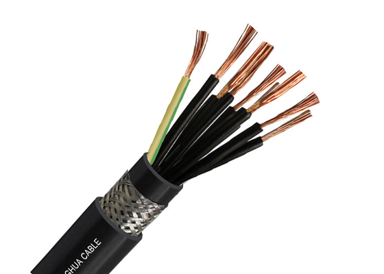 สายเคเบิลควบคุมแบบหลายแกน ฉนวน PVC ตัวนำทองแดง Shanghai Shenghua Cable พร้อมเกราะลวดเหล็ก ผู้ผลิต