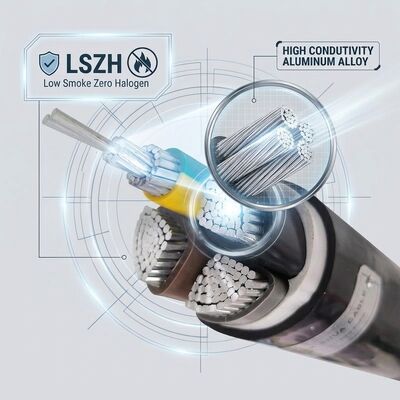 NYY 1x120mm2 PVC Insulated Single Core Cable 90C Power Station 0.6/1kV IEC60502 ผู้จัดหา