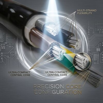 NYM 3x2.5mm2 UV Resistant PVC Insulated Cable Outdoor Lighting 450/750V IEC60228 ผู้จัดหา