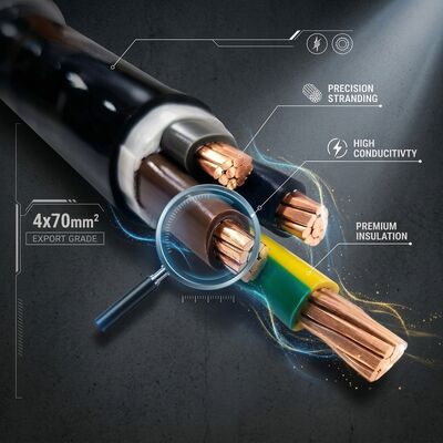 LSZH 3x2.5mm2 PVC Insulated Building Cable Low Smoke Zero Halogen Flame Retardant 450/750V ผู้จัดหา