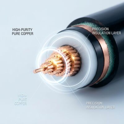 Fire Resistant Mica Tape Screen 3x95mm2 Copper XLPE Insulated Power Cable ผู้จัดหา