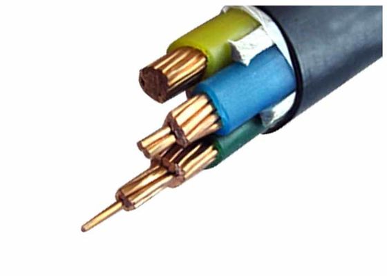 สายเคเบิลฉนวน 0.6 / 1kV เดี่ยวที่มีสายไฟอะลูมิเนียมแบบยึดติด