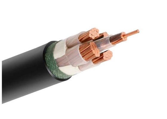 สายเคเบิ้ลเพาเวอร์โพลีโพรพีลีนที่ได้รับการรับรองมาตรฐาน KEMA 4 + 1 แกน