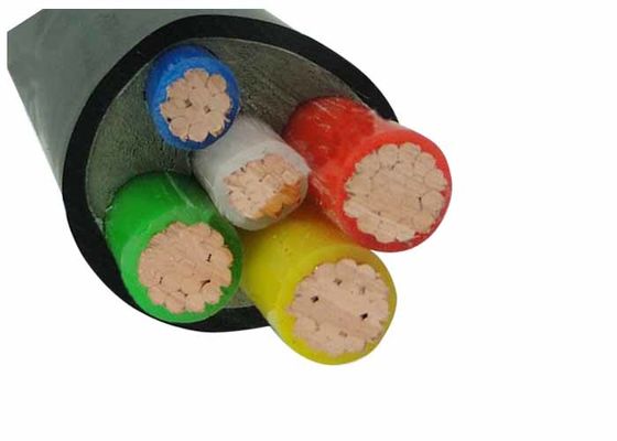 สายเคเบิ้ลพีวีซีเคลือบทองแดง 0.6 / 1kV XLPE สายเคเบิลฉนวน 1 - 5 แกน