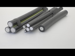 สายเคเบิลที่แถมมาทางอากาศอลูมิเนียม 0.6 / 1KV ASTM เปลือกเชื่อมโยงข้าม