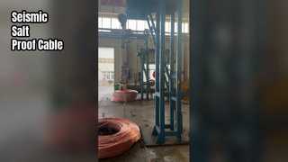 Shenghua 26 35kV เคเบิลภูมิคุ้มกันแผ่นดินไหวเกลือ